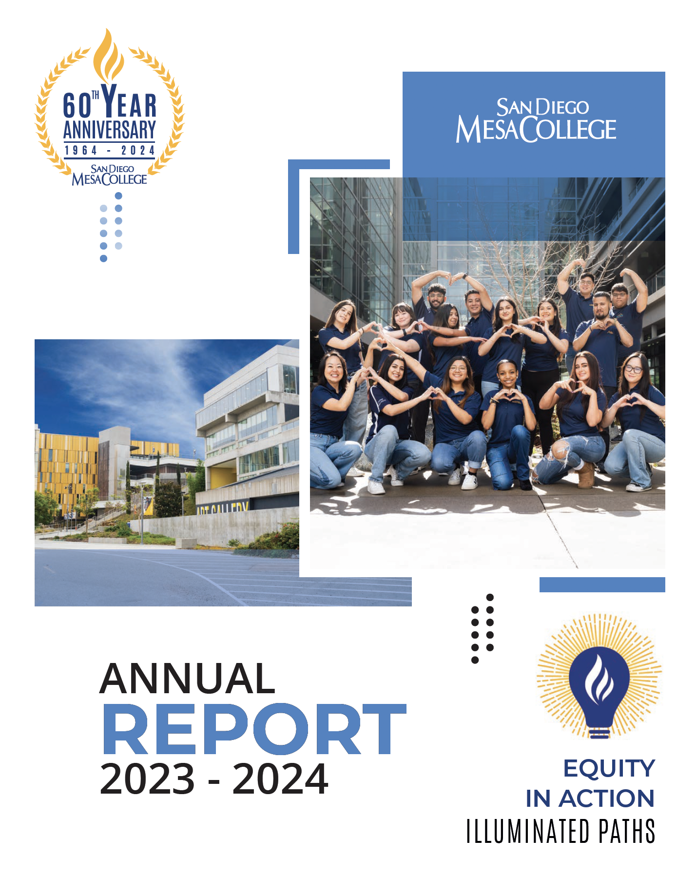 A thumbnail of the latest Mesa College Annual Report.