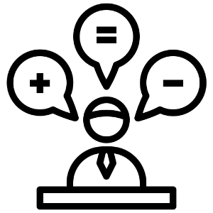 person jotting down notes in a notebook