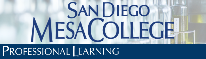 Welcome to Professional Learning Professional Development San Diego Mesa College