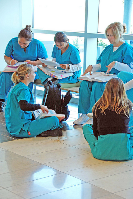 allied health students at san diego mesa college