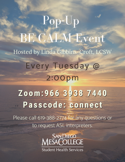 Pop-Up Be Calm Pop-Up Be Calm