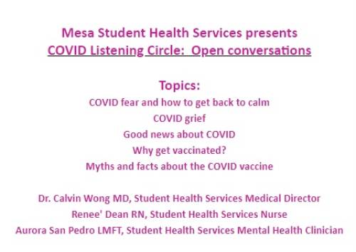 covid listening circle