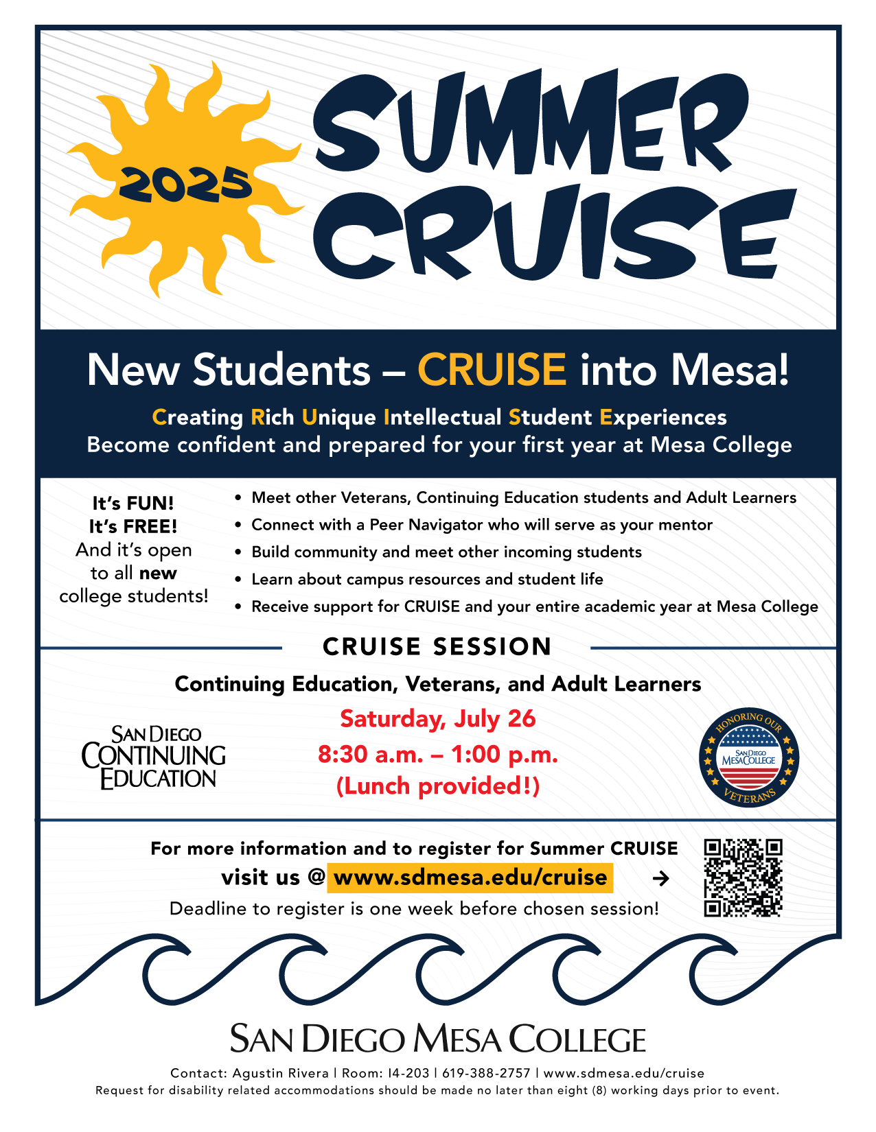 2025 Saturday CRUISE Flyer